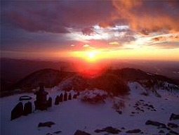 赤城地蔵岳からのご来光