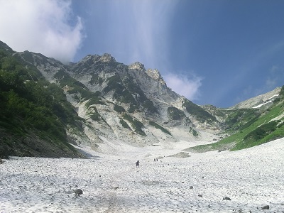 （白馬岳）大雪渓